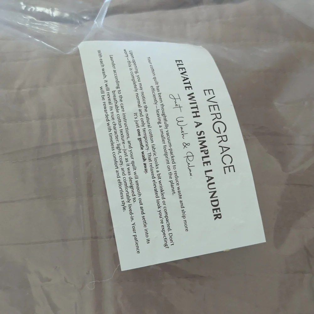 EVERGRACEHOME Cotton Sateen Quilt Set King Size, Pre-Washed Cotton Channel Stitc
